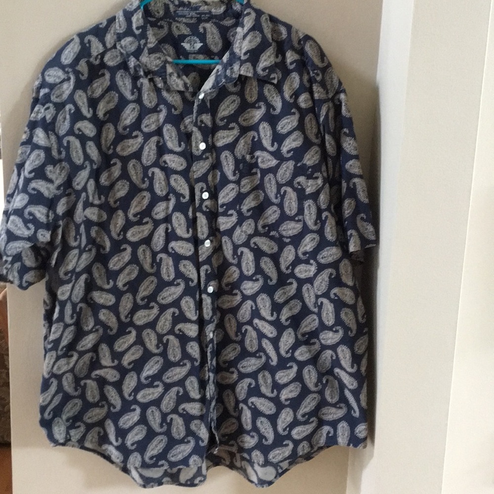 Dockers Mens Short Sleeve XXL Shirt